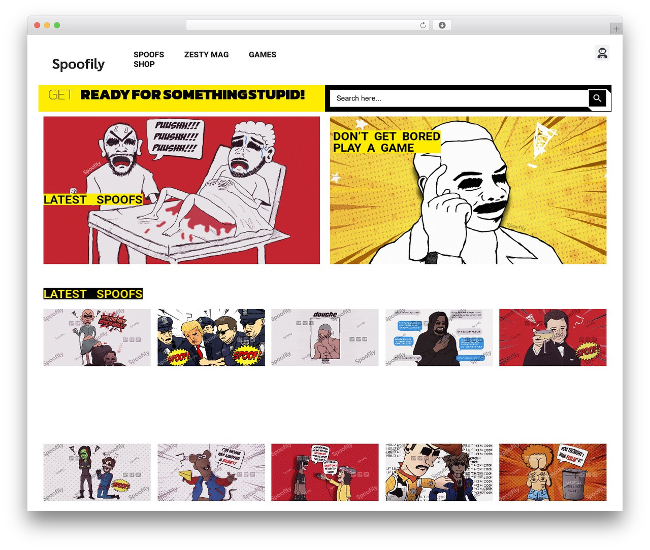 WordPress theme Eldon - spoofily.com WordPress theme Eldon - spoofily.com