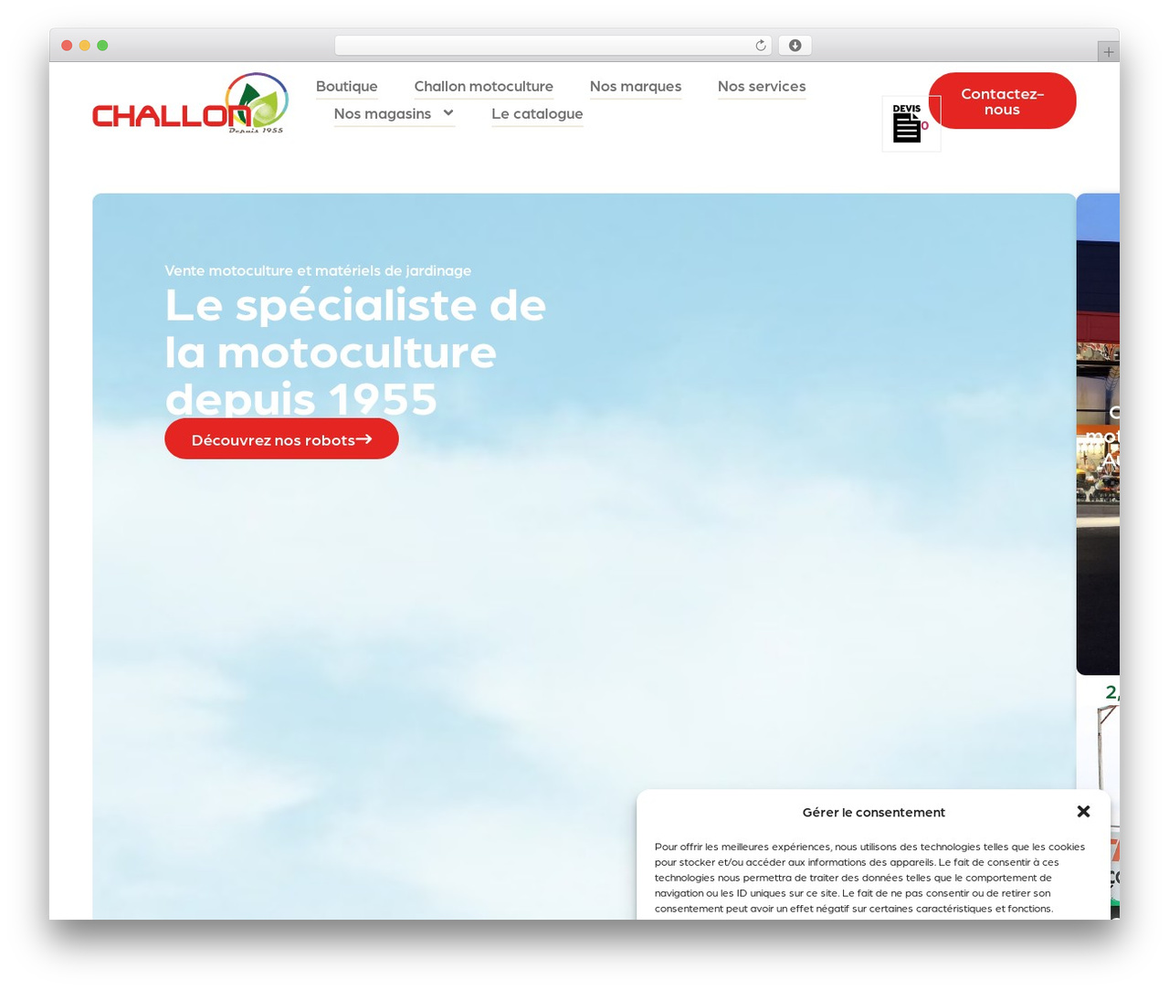 WordPress theme Hello Elementor - challonmotoculture.fr