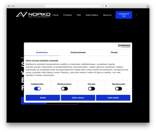 Breakdance Zero Theme WordPress page theme - nopiko.com