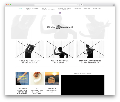 Brunch Pro Theme WP theme - mindful-movement.nl