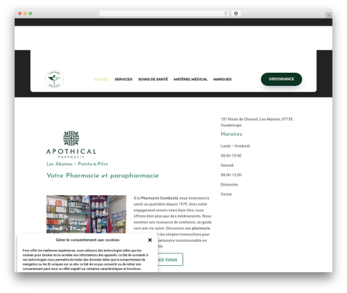 Pagemarques WordPress plugin - pharmacie-gombauld.com