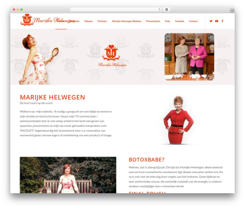 Social WordPress plugin - marijkehelwegen.nl