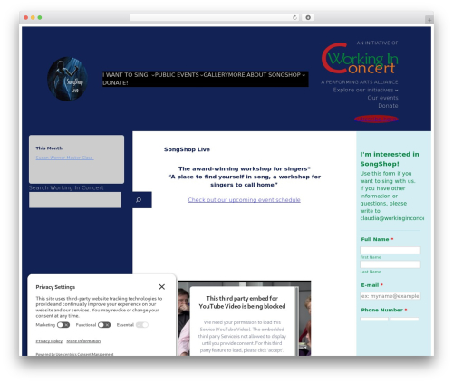 Galleria (galleria) free WordPress plugin - songshoplive.com