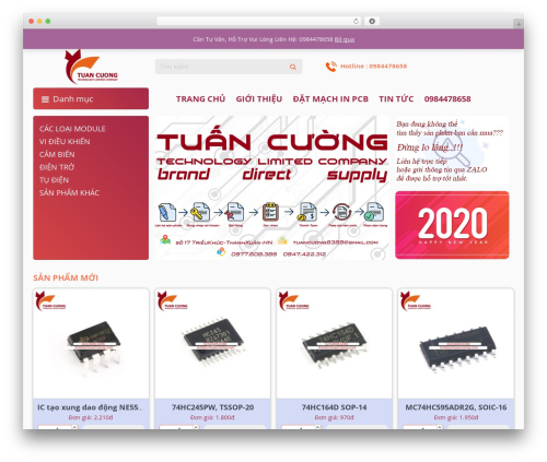 Itheme Akasa theme WordPress - linhkientuancuong.com