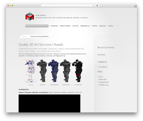 Nova WordPress theme - medinamatrix.com