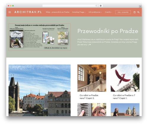 Once WordPress theme - architrav.pl