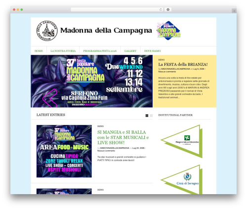 Sight best WordPress theme - madonnadellacampagnaseregno.com