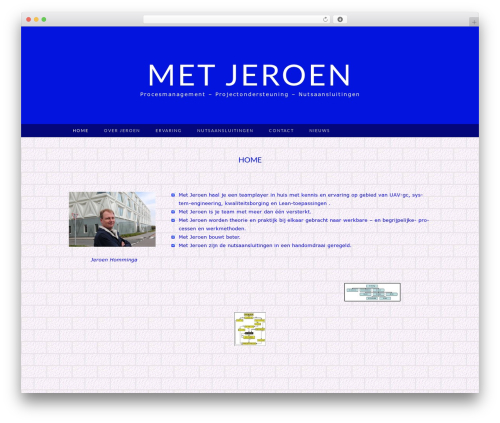 Suits theme WordPress - metjeroen.nl