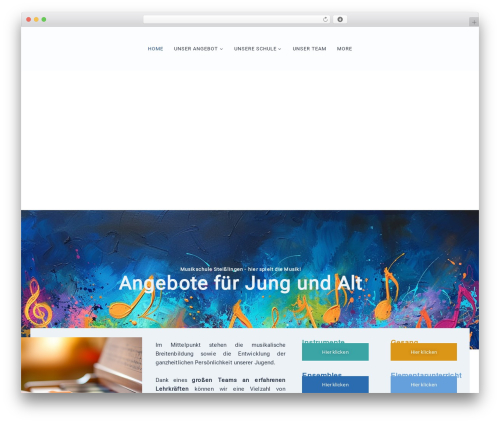Theme WordPress baseTheme - musikschule-steisslingen.de
