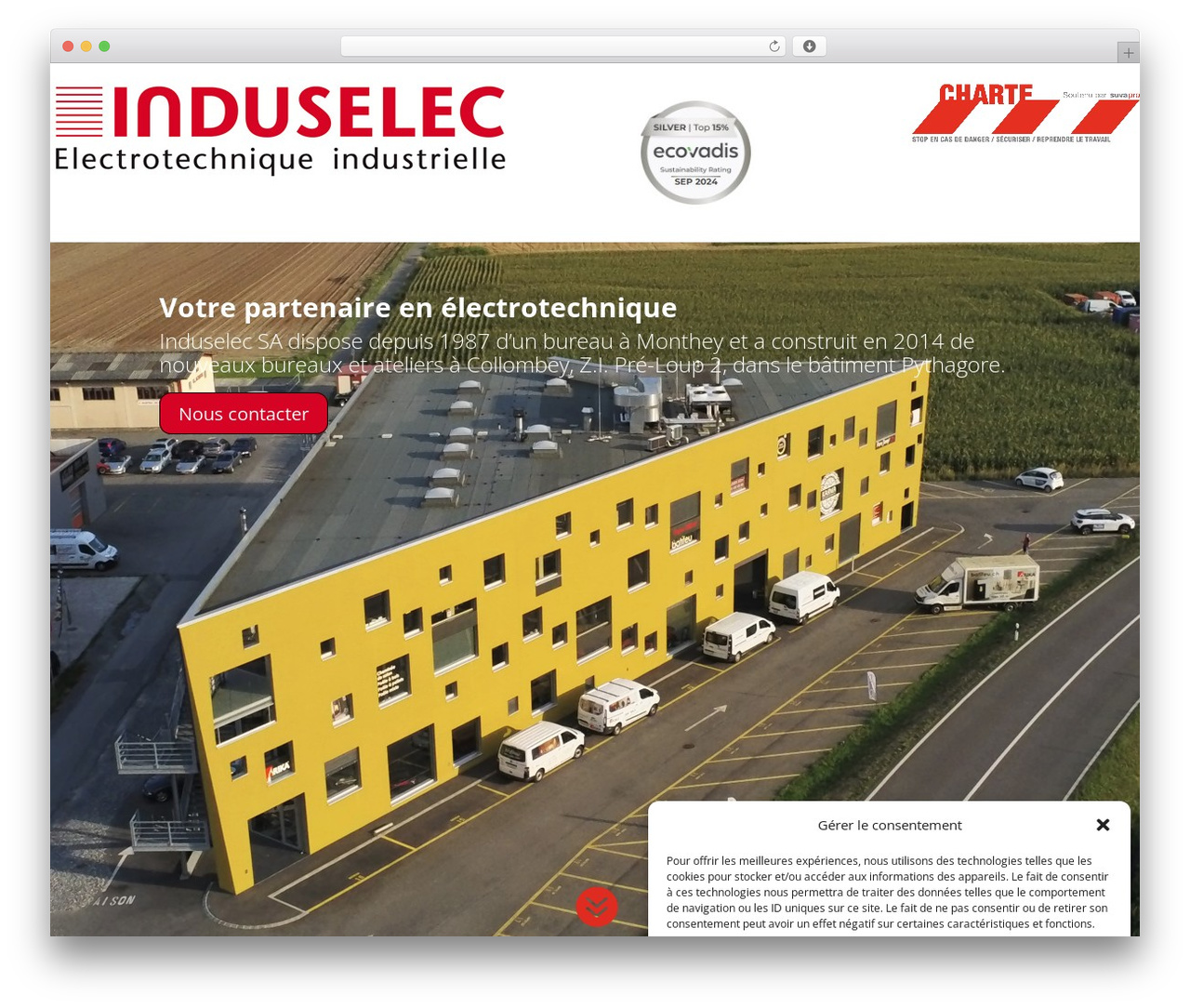 Theme WordPress Divi - induselec.ch Theme WordPress Divi - induselec.ch