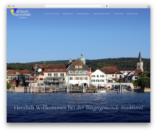 Valkyrie WordPress theme - bg-steckborn.ch