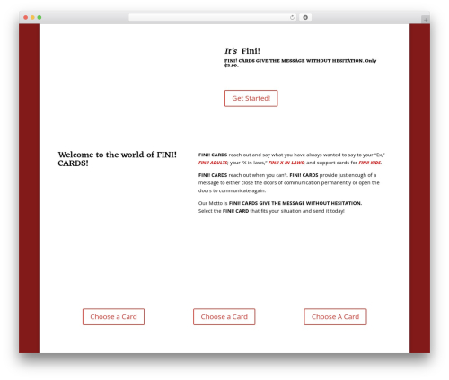 Wp iecards WordPress plugin - finicards.com