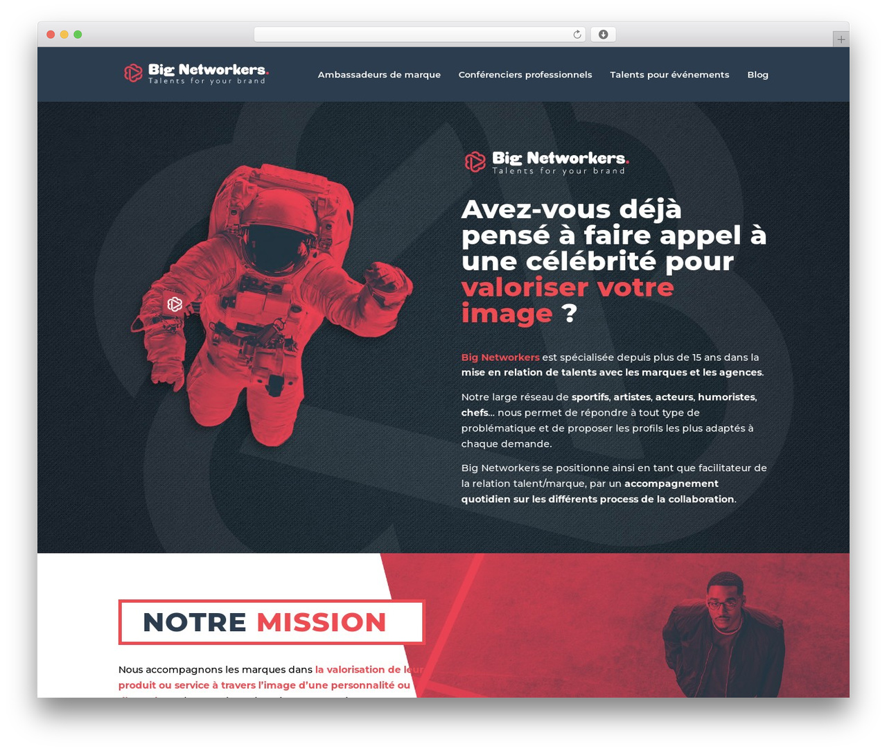 WordPress theme Divi - bignetworkers.com