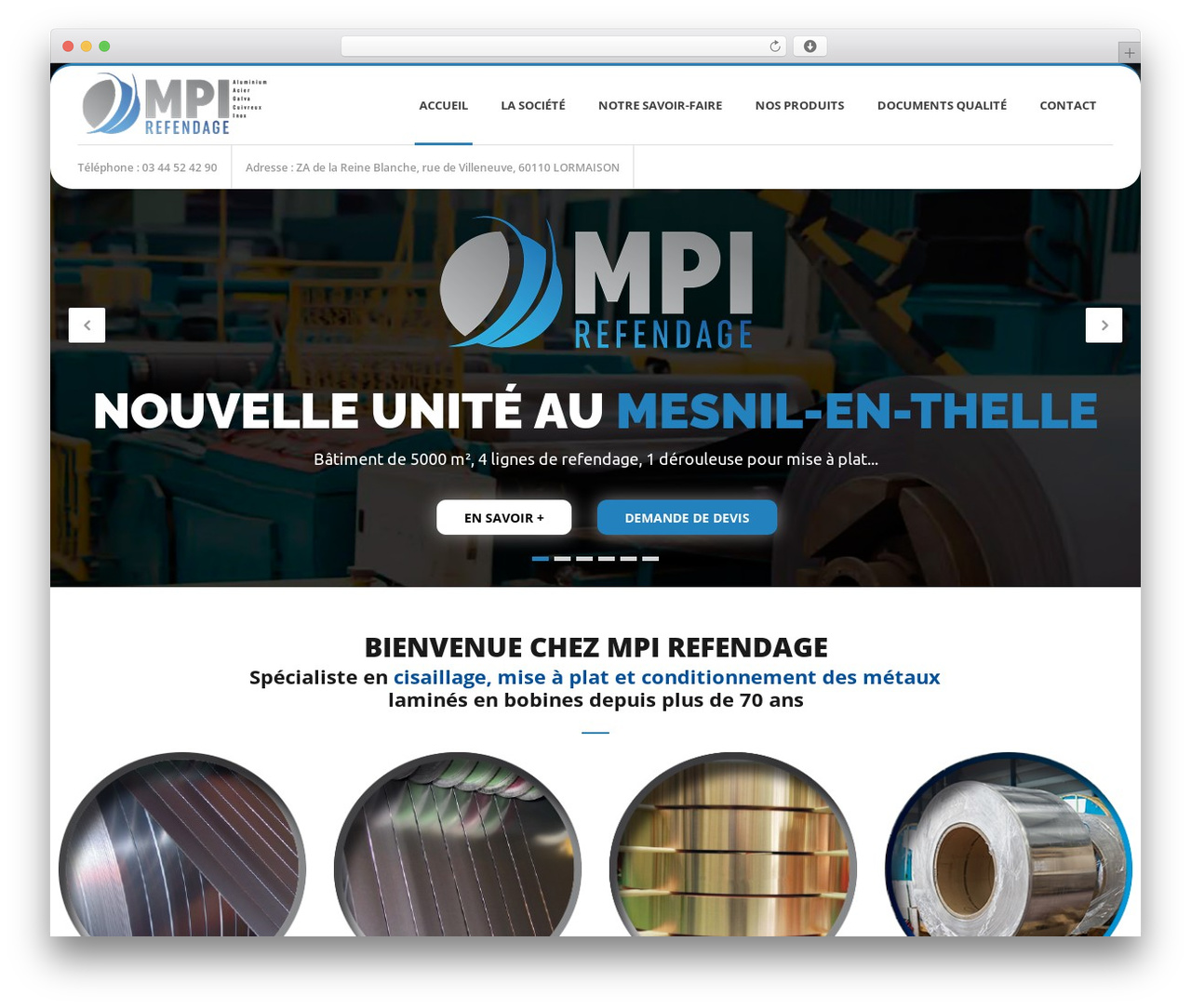 WordPress theme HELMETS - mpirefendage.fr