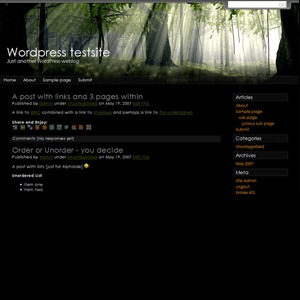 WordPress theme sunrays WordPress theme sunrays