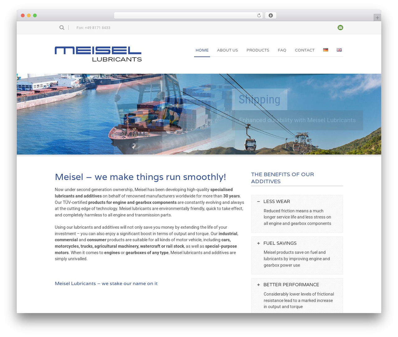 WordPress website theme Maxima - meisel-schmierstoffe.de WordPress website theme Maxima - meisel-schmierstoffe.de
