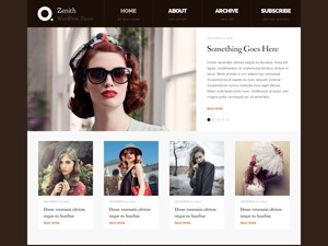 zenith child WordPress theme by Jared S Dias