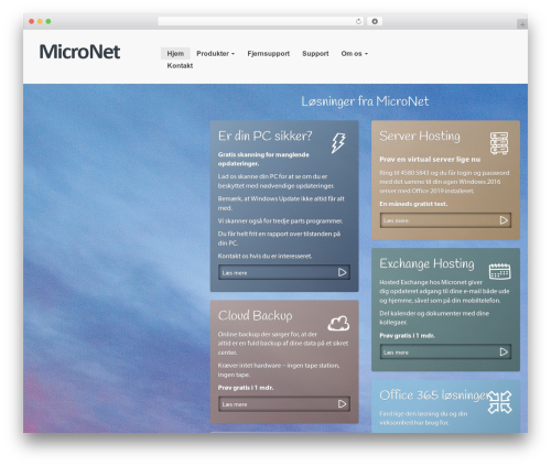 Bootstrap Basic free WP theme - micronet.dk Bootstrap Basic free WP theme - micronet.dk