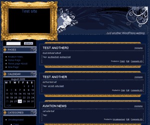Cyanus Theme WordPress theme by http://themerama.com
