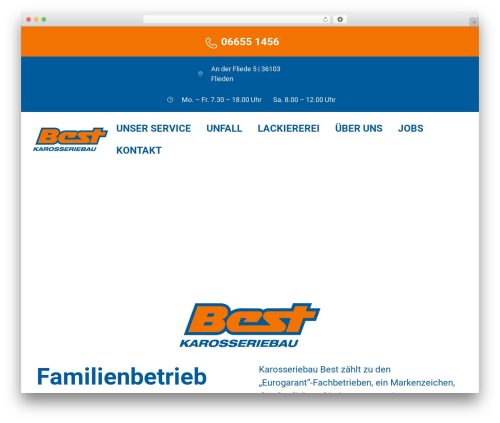 GeneratePress WordPress theme - best-karosseriebau.de
