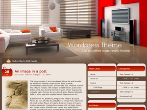 Interior Theme premium WordPress theme by Ophelia Nicholson