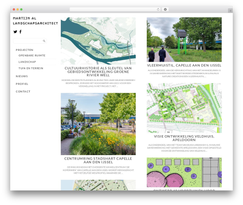 Side Grid Responsive WordPress Theme best WordPress theme - martijnal.nl