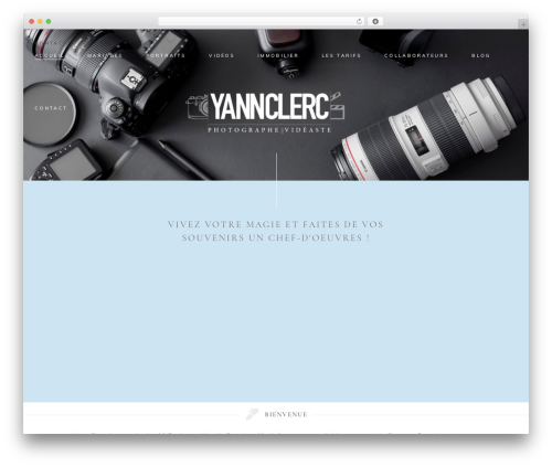 Solene premium WordPress theme - yann-clerc.fr