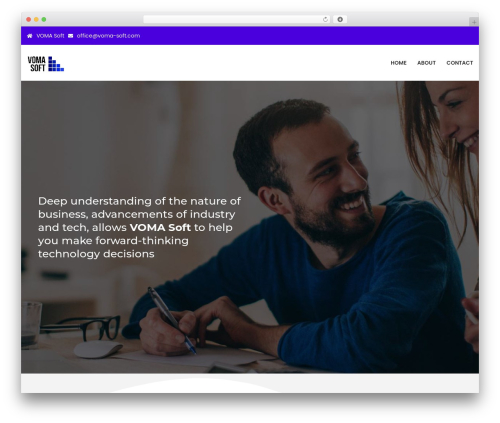 techinfo WordPress theme - voma-soft.com