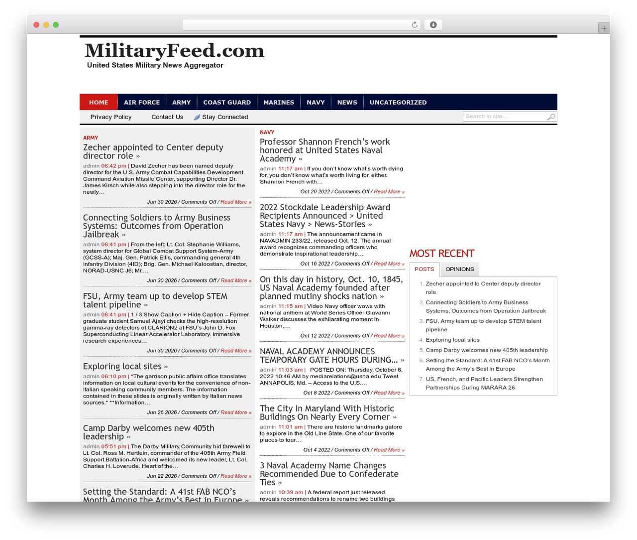 WordPress theme Transcript - militaryfeed.com WordPress theme Transcript - militaryfeed.com