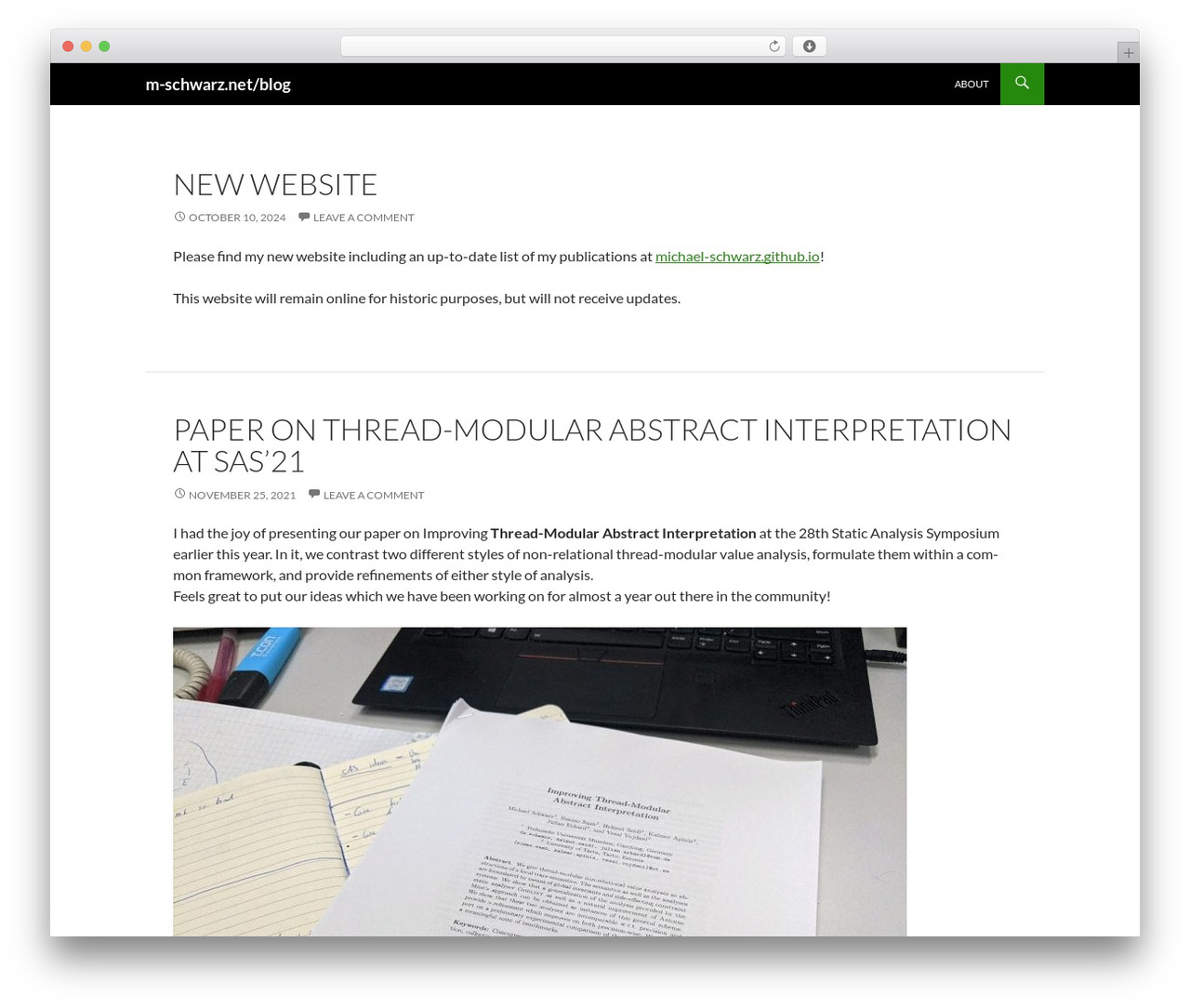 WordPress theme Twenty Fourteen - m-schwarz.net/blog WordPress theme Twenty Fourteen - m-schwarz.net/blog