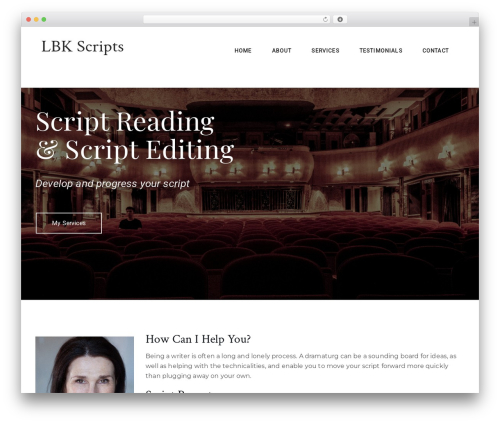 WP theme lbkscripts - lbkscripts.com