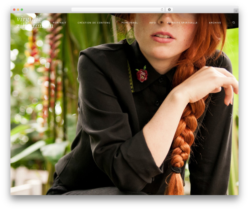 Asra theme WordPress - virginiezilbermann.com