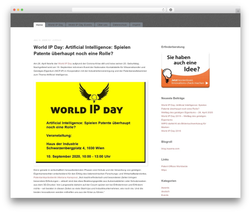 Best WordPress theme simpleX - worldipday.com