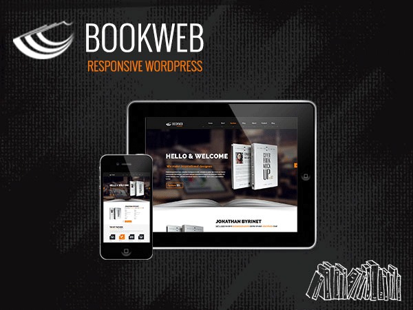 Bookish Theme WordPress theme by CrunchPress Team