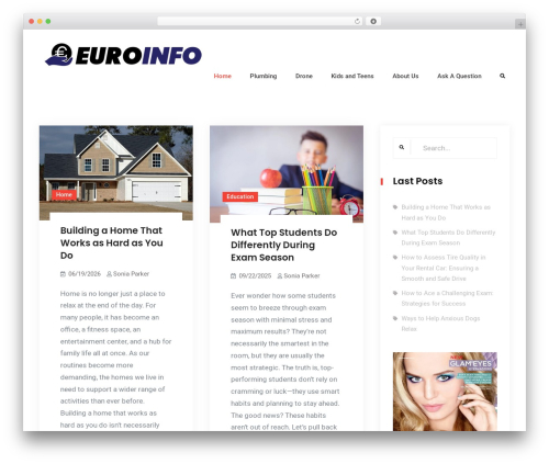 Business Capital business WordPress theme - eurofox-usa.com