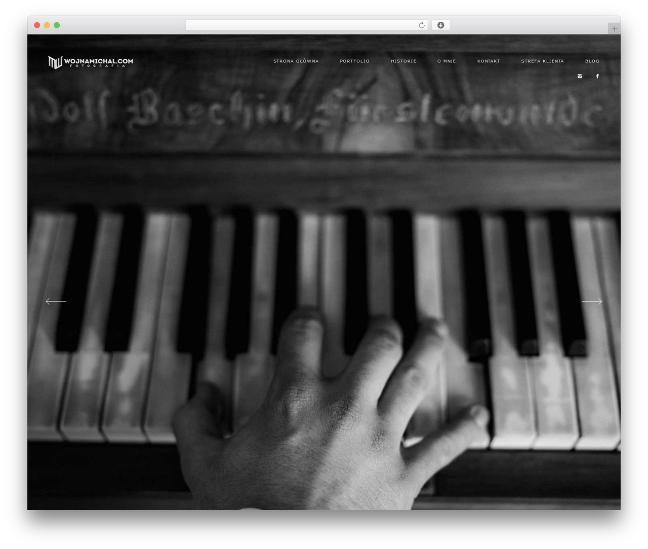 Cube WordPress website theme - wojnamichal.com