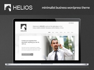 Helios WordPress website theme by Jinsona