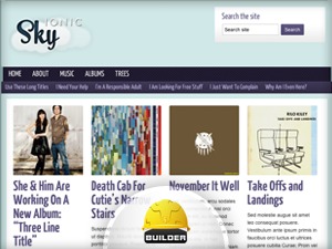 Ionic Sky WordPress theme Ionic Sky WordPress theme