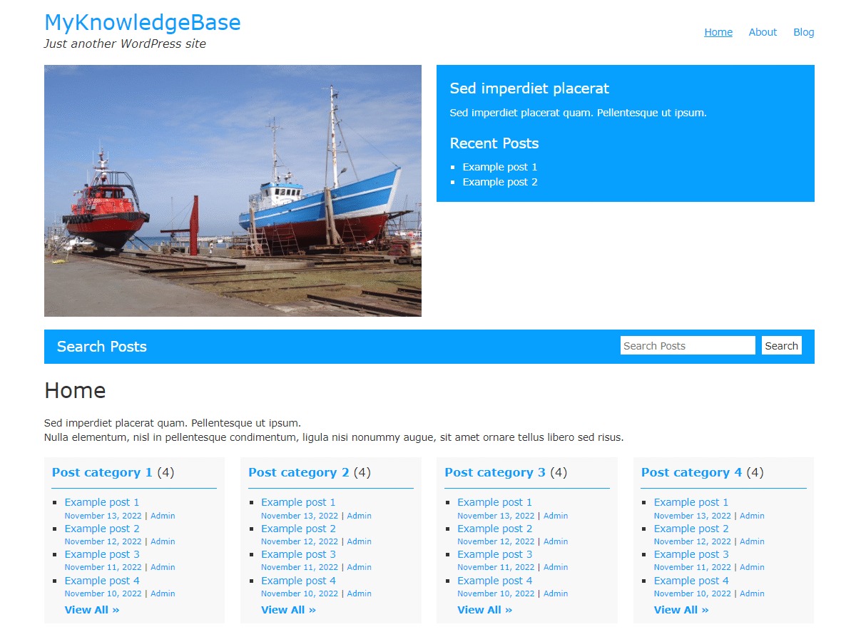 MyKnowledgeBase WordPress free download