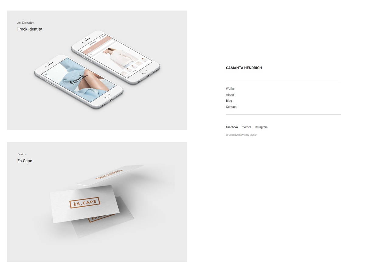 Samanta WordPress theme by FastWP