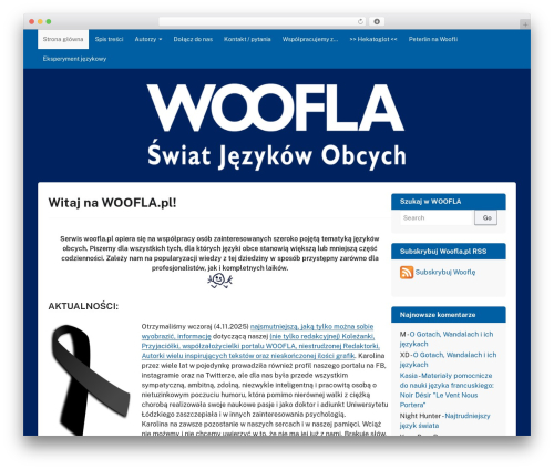 Theme WordPress GovPress - woofla.pl