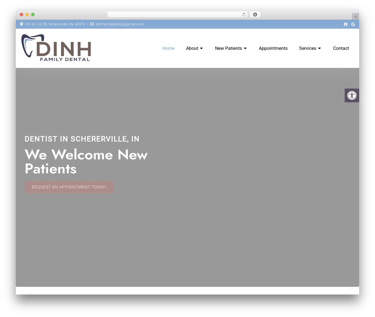 Theme WordPress Parent Theme - dinhfamilydental.com