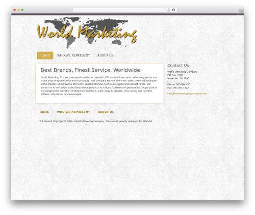 Theme WordPress Violetts - worldmarketingcompany.com