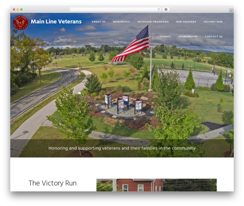 WordPress theme Genesis - berwynveteransmemorial.com