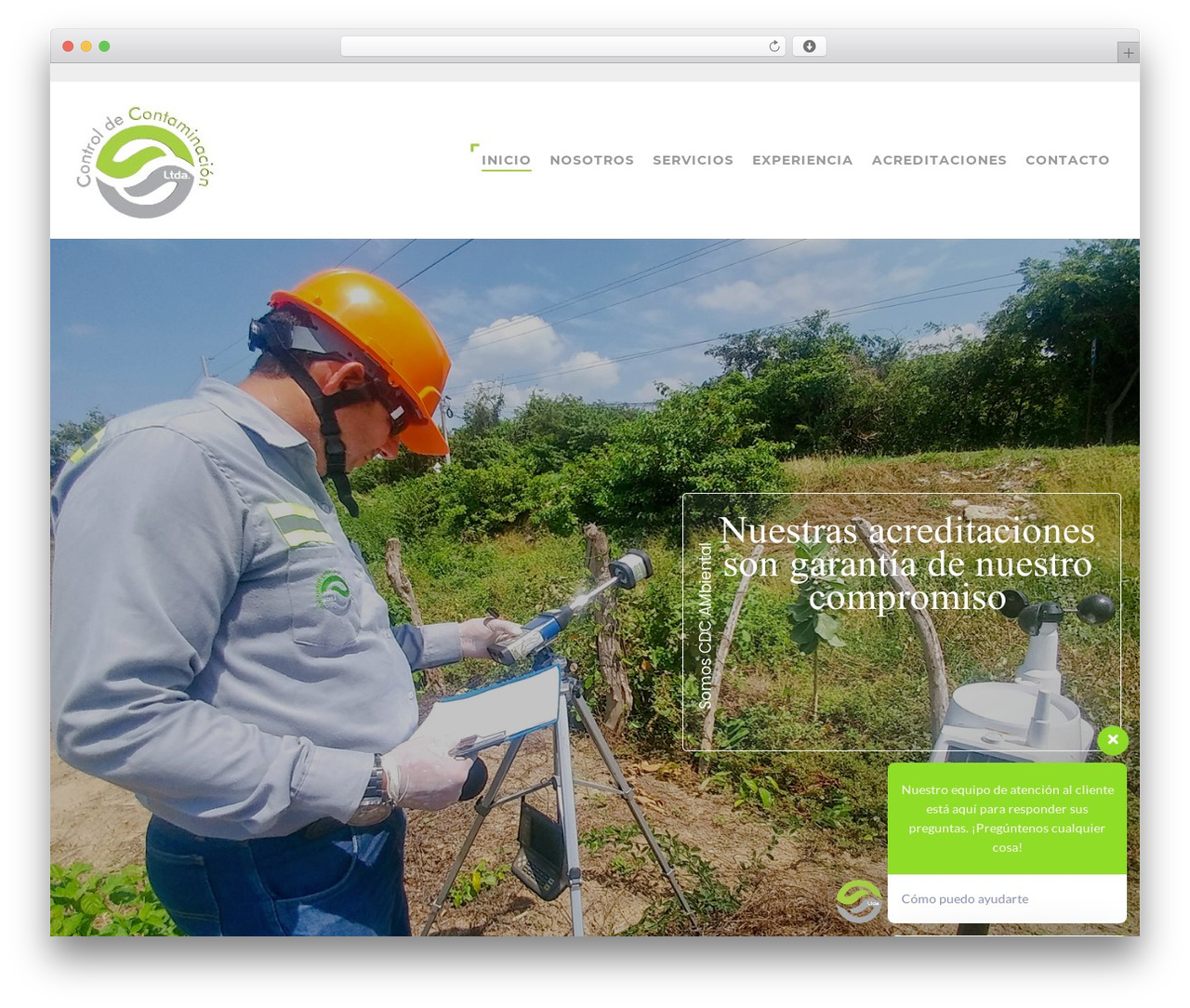 WordPress theme Structure - cdcambiental.com