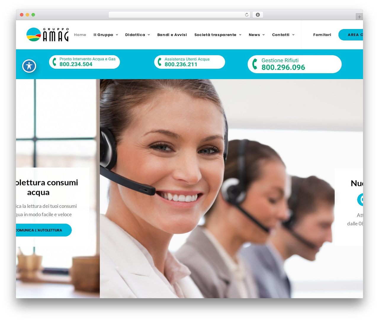 WordPress theme Uncode - gruppoamag.it