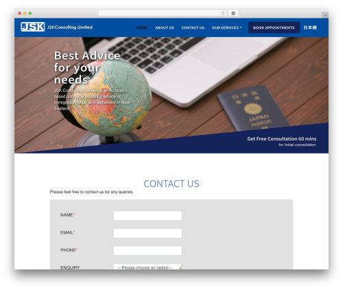 WP Bootstrap-Child top WordPress theme - jskconsulting.net