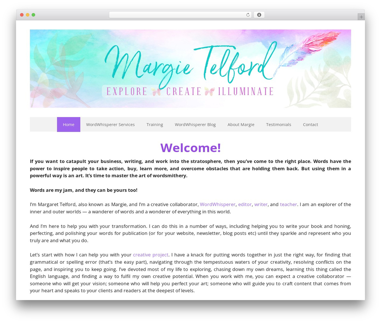 Genesis best WordPress theme - margietelford.com Genesis best WordPress theme - margietelford.com