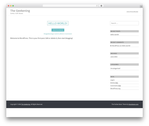 Farben Basic WordPress theme download - milsteadenterprises.com Farben Basic WordPress theme download - milsteadenterprises.com