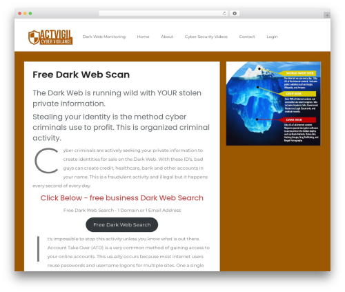 sparker WordPress theme - actvigil.com sparker WordPress theme - actvigil.com